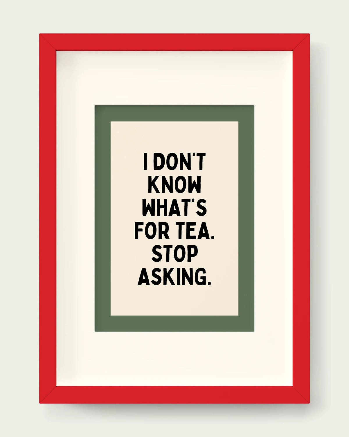 Olive-Green/Red+mount