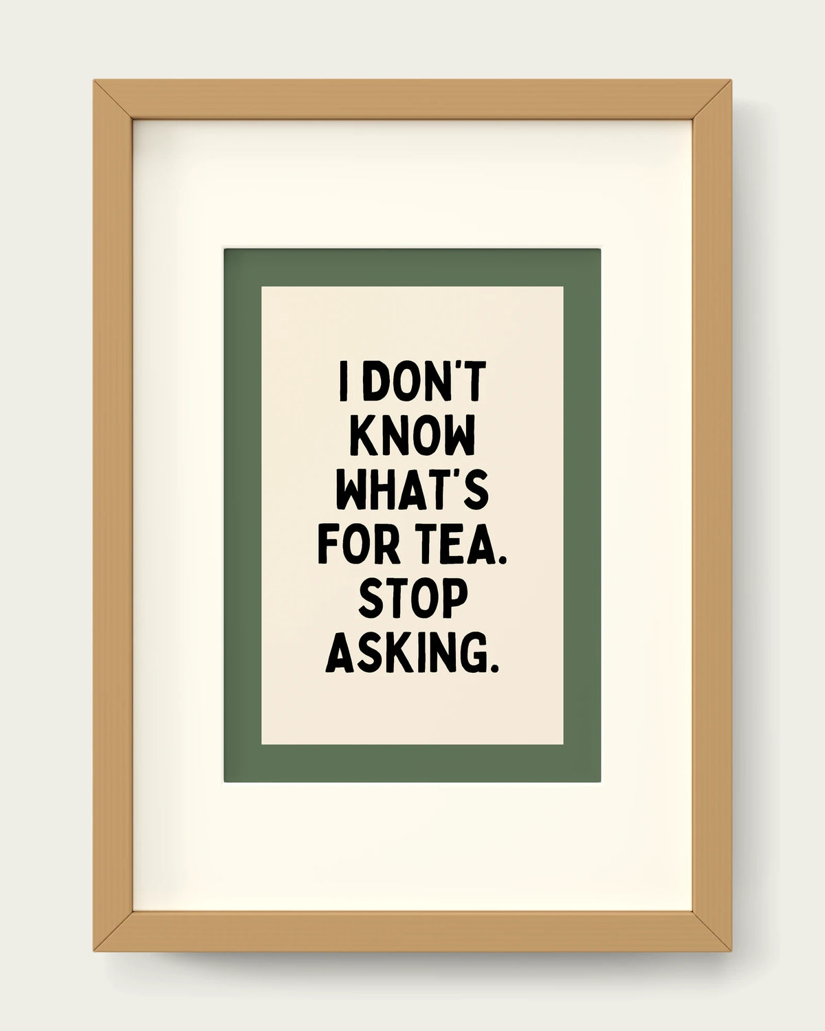 Olive-Green/Oak+mount