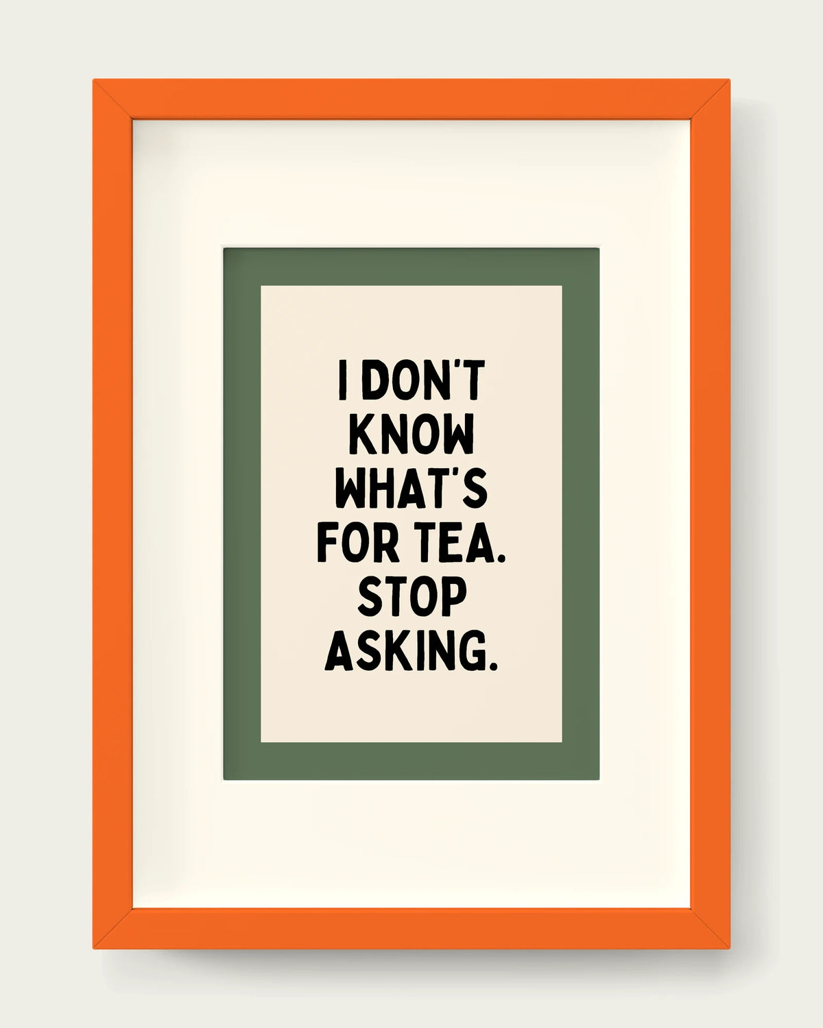 Olive-Green/Orange+mount
