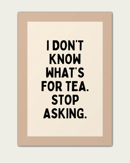 Toast/Unframed