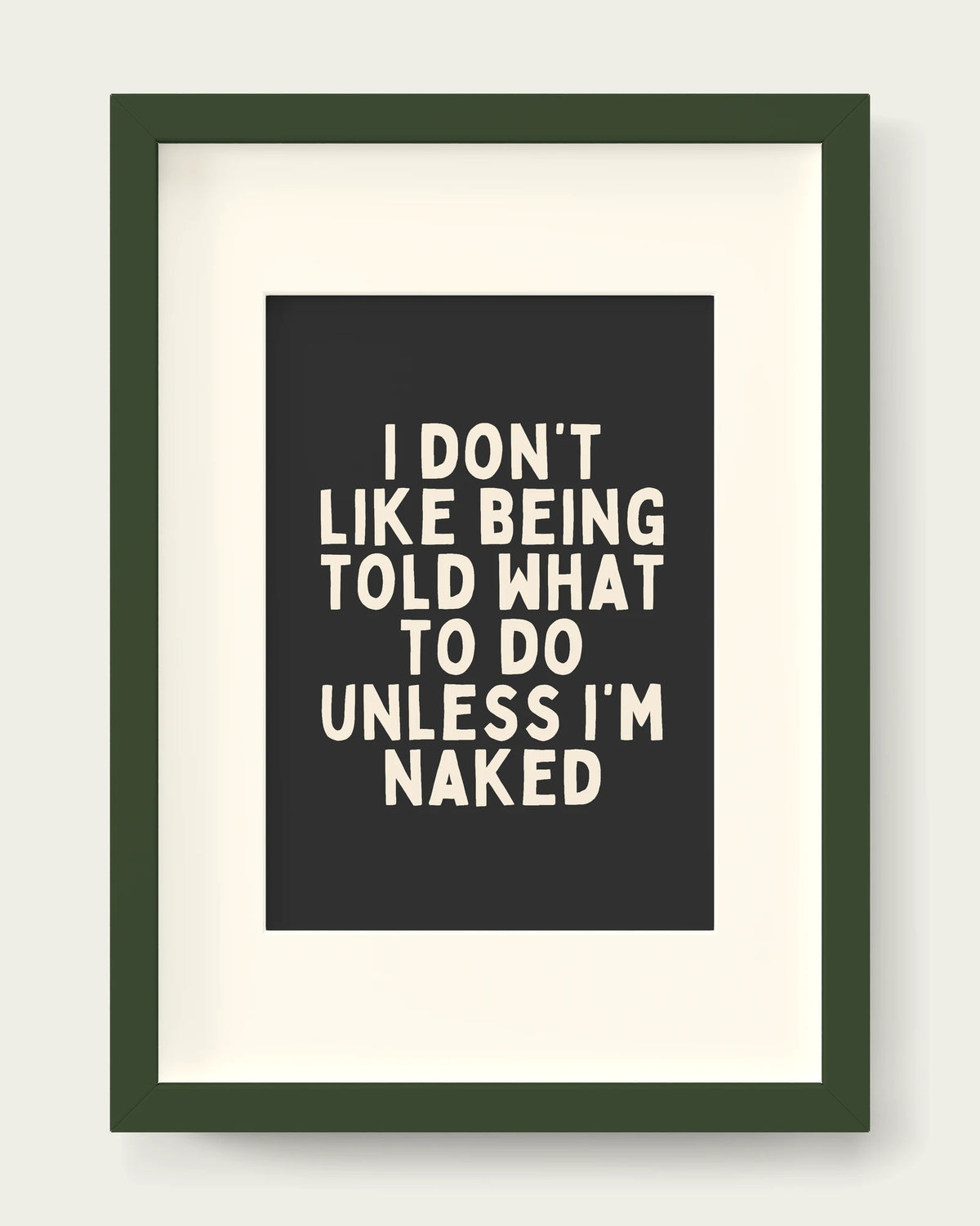 Charcoal/Dark Green+mount