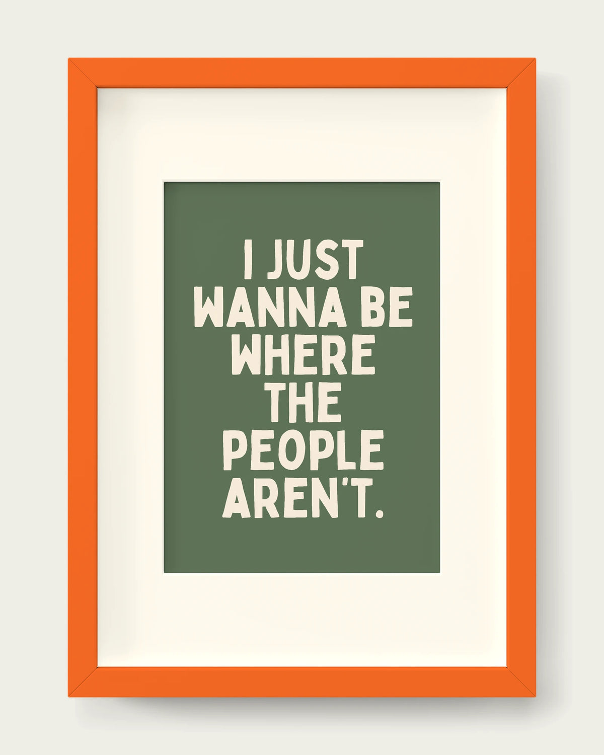 Olive-Green/Orange+mount