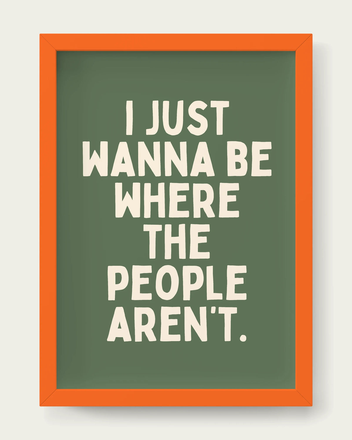 Olive-Green/Orange