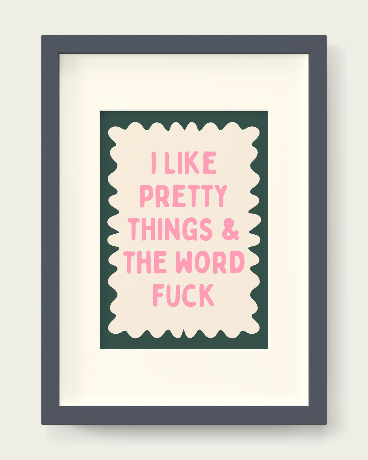 Blush-Pink-&-Forest-Green/Dark Grey+mount