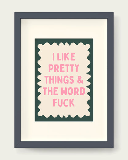 Blush-Pink-&-Forest-Green/Dark Grey+mount