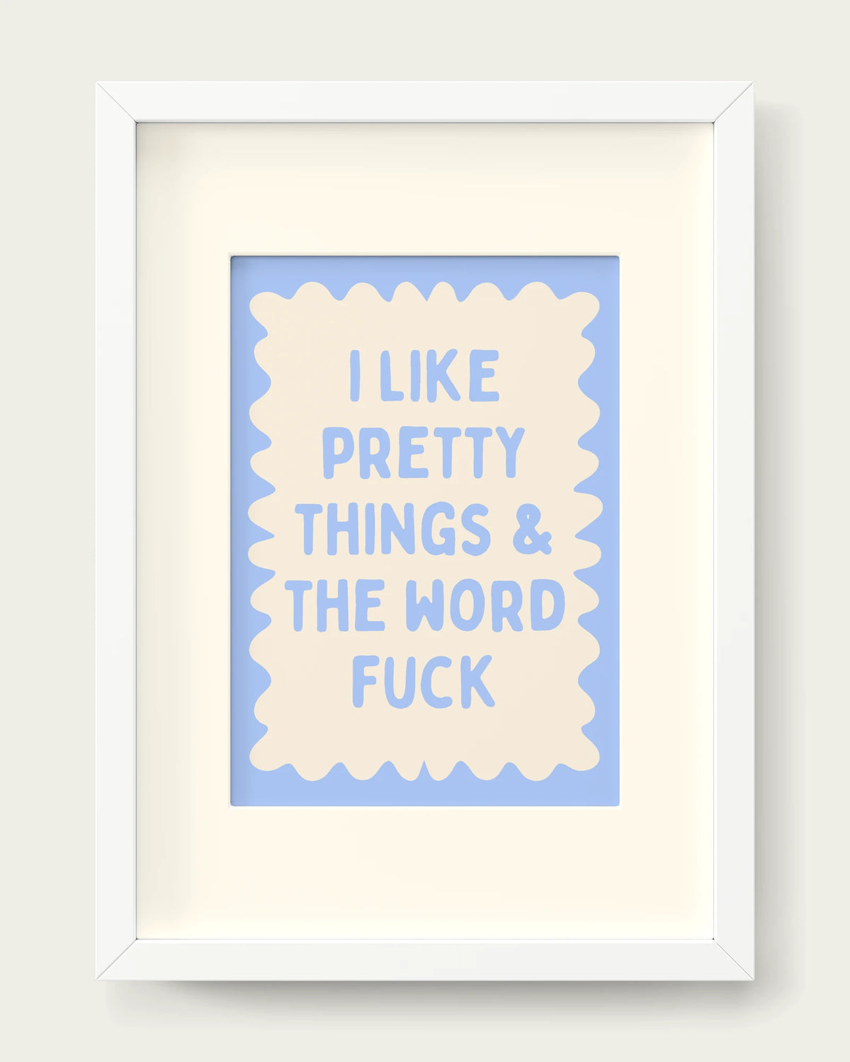 Cornflower/White+mount