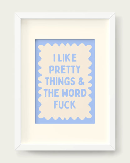 Cornflower/White+mount
