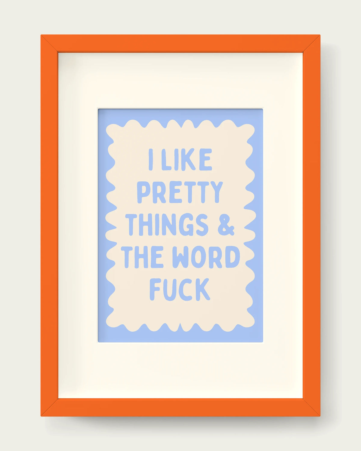 Cornflower/Orange+mount
