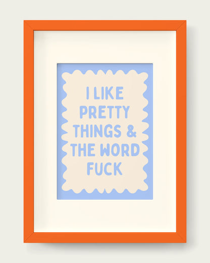Cornflower/Orange+mount