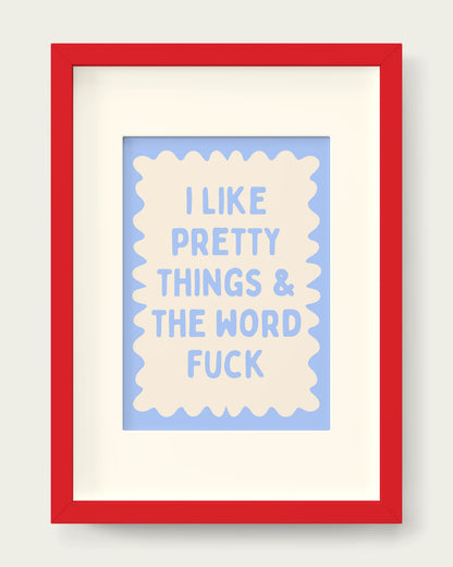 Cornflower/Red+mount