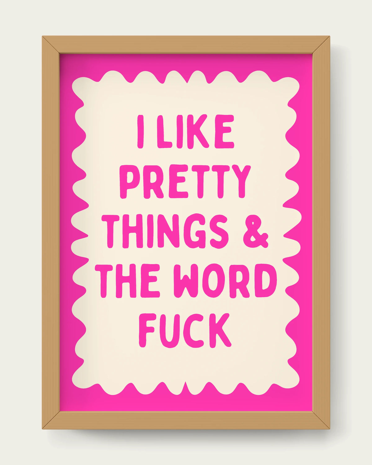 Hot-Pink/Oak