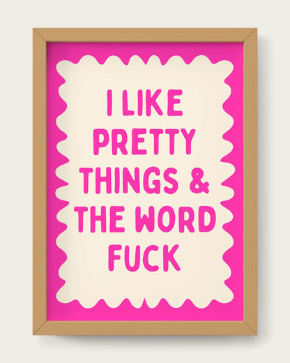 Hot-Pink/Oak