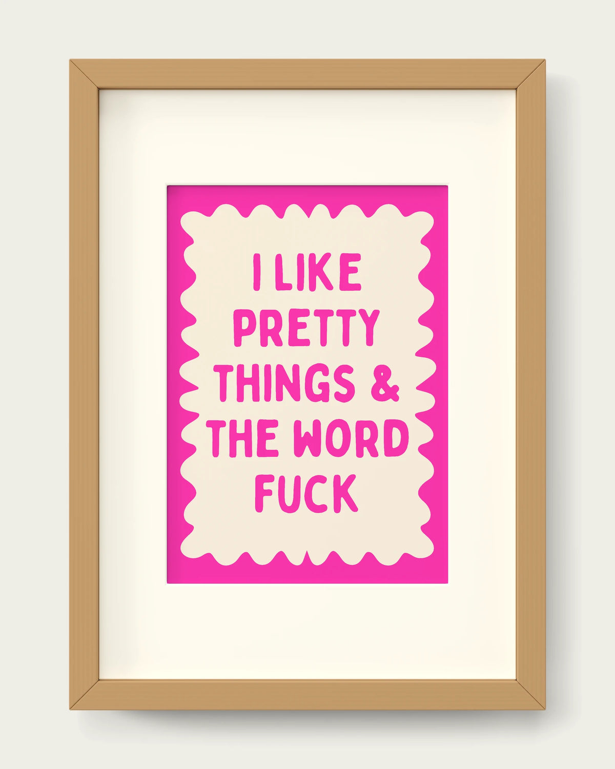 Hot-Pink/Oak+mount
