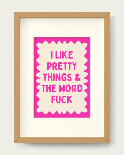 Hot-Pink/Oak+mount