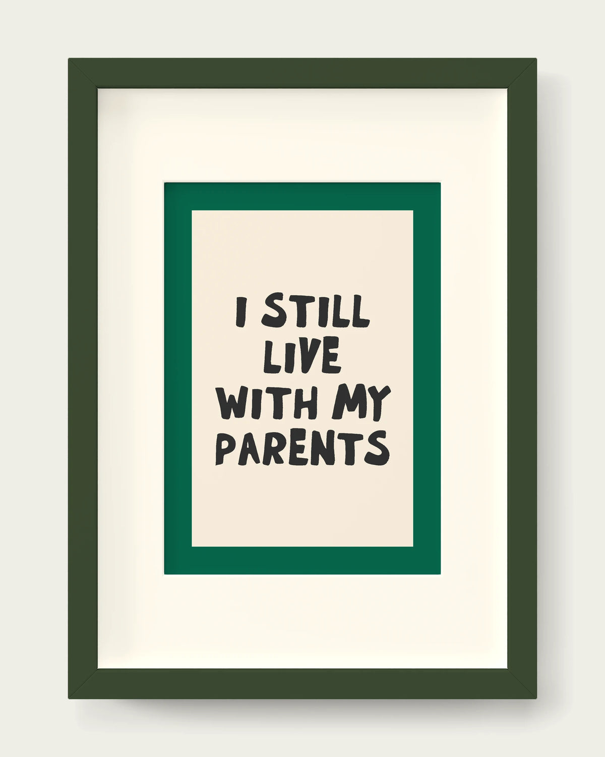 Charcoal-&-Pine/Dark Green+mount