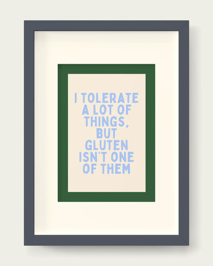 Cornflower-&-Pine/Dark Grey+mount