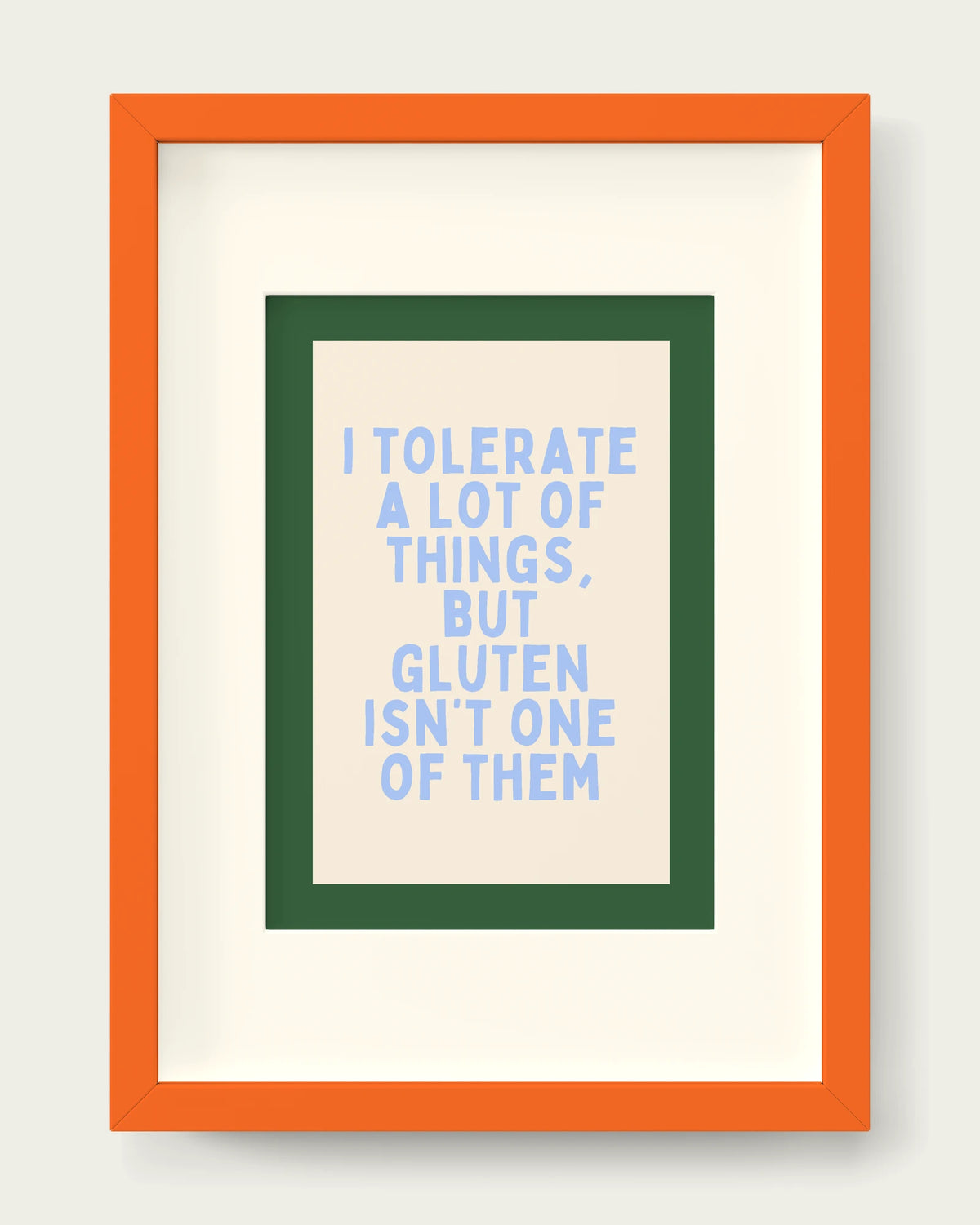 Cornflower-&-Pine/Orange+mount