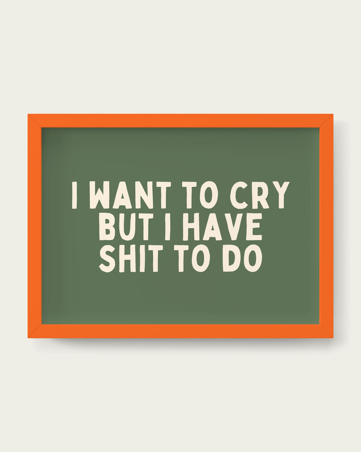 Olive-Green/Orange