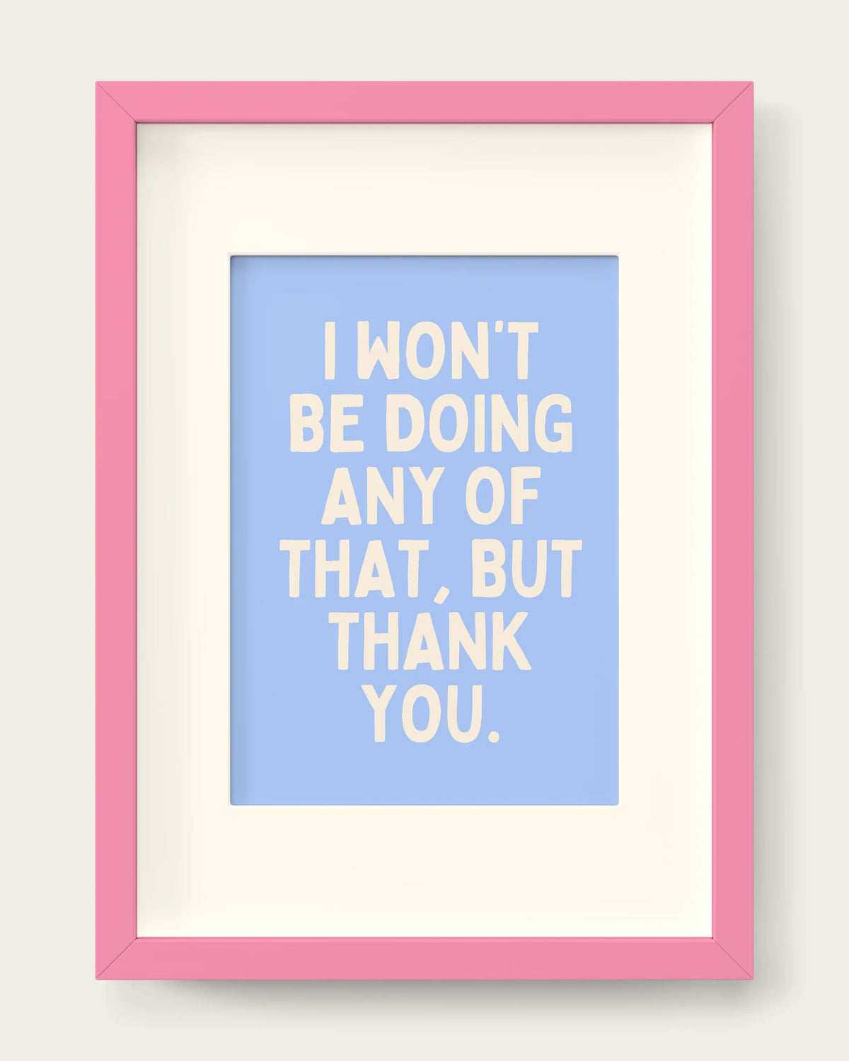 Cornflower/Pink+mount
