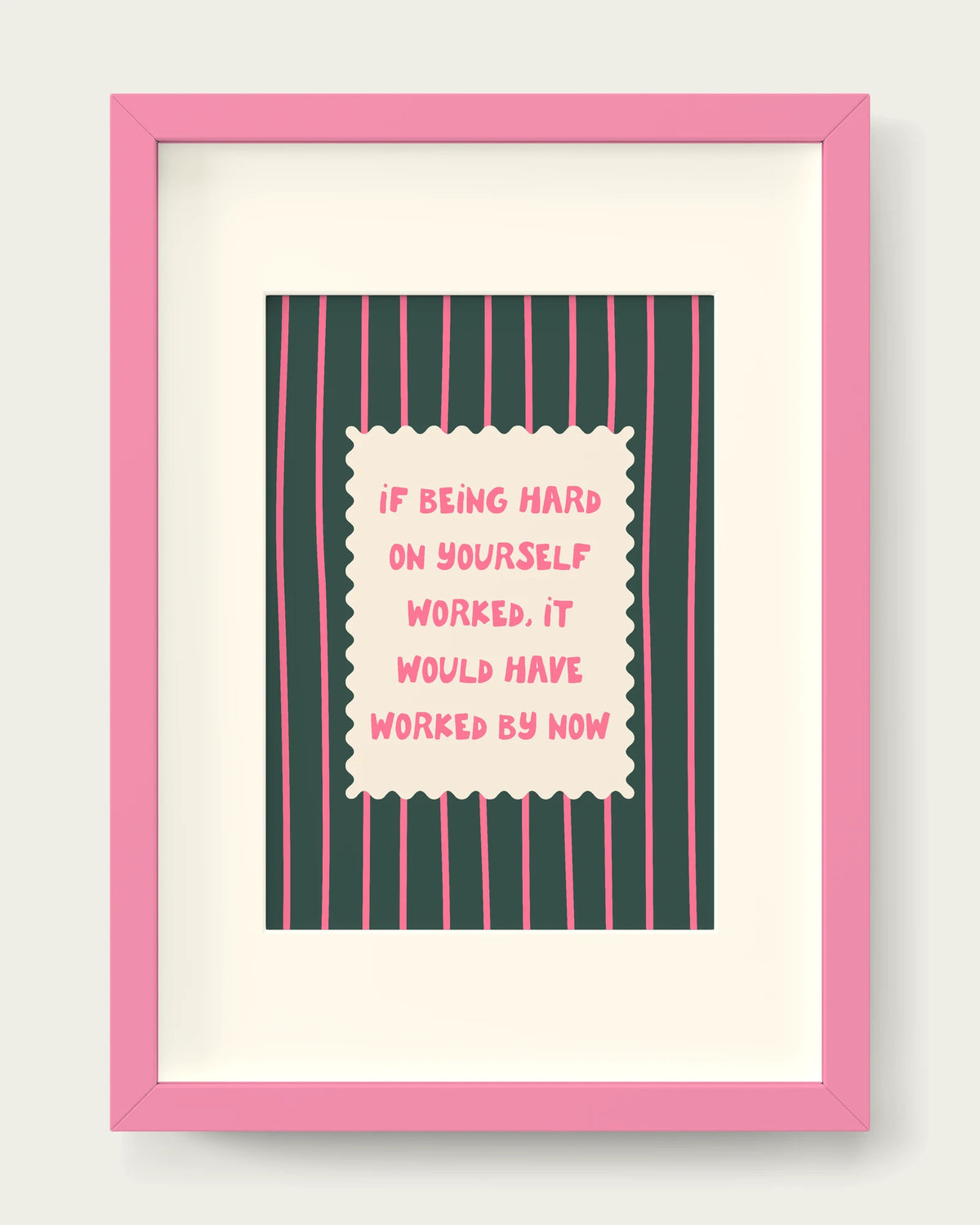 Watermelon-&-Forest-Green/Pink+mount