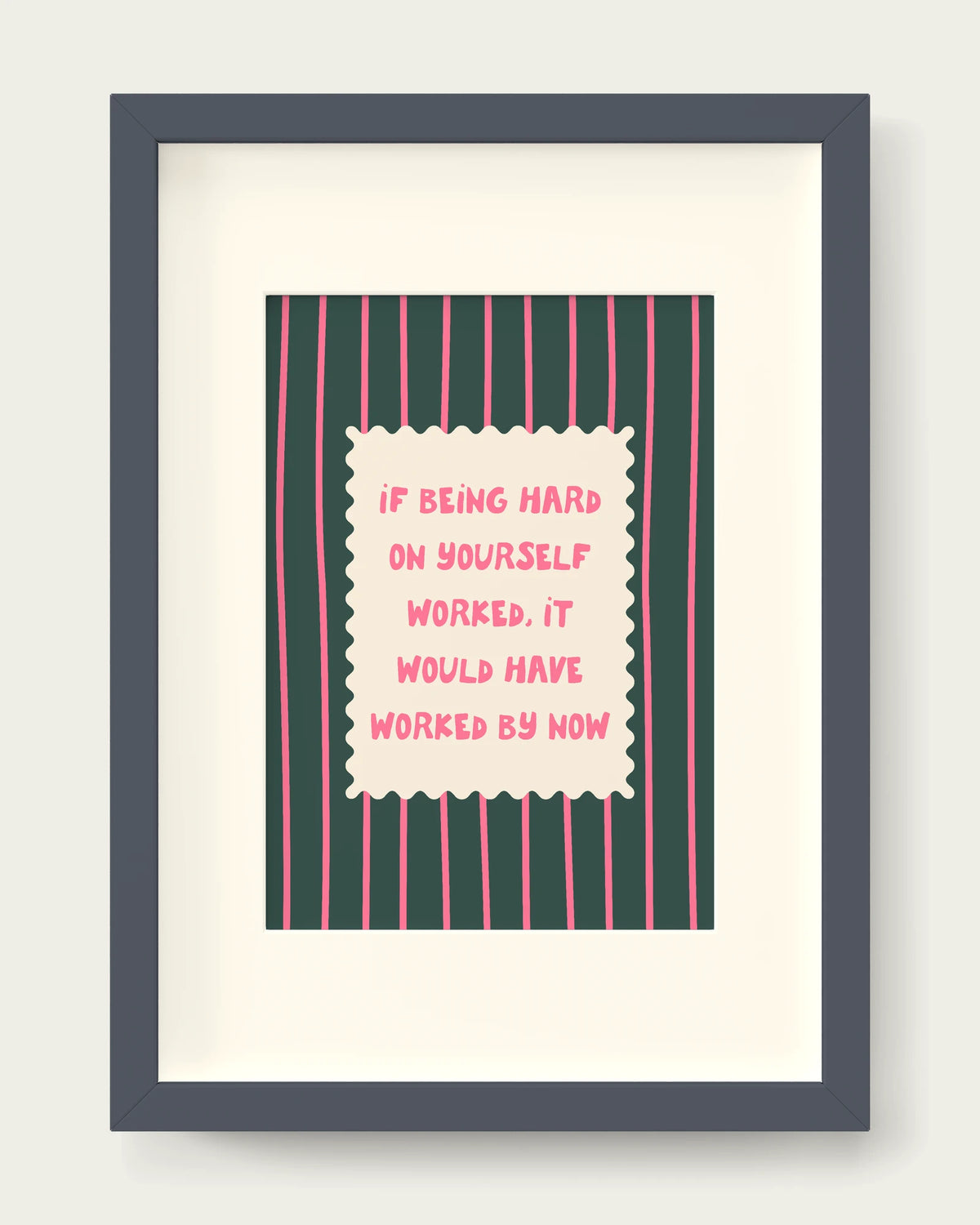 Watermelon-&-Forest-Green/Dark Grey+mount