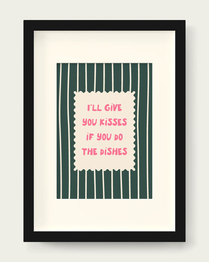 Blush-Pink-&-Forest-Green/Black+mount