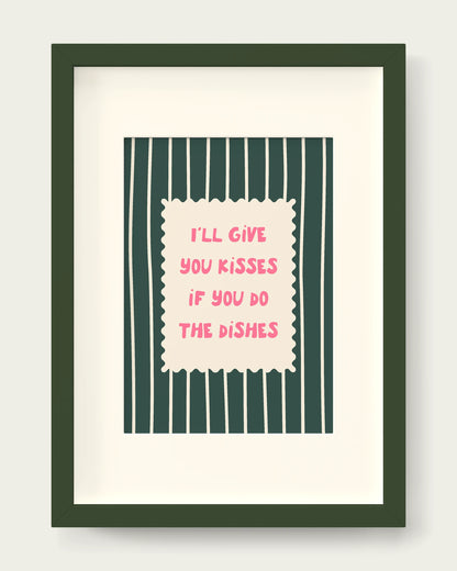 Blush-Pink-&-Forest-Green/Dark Green+mount