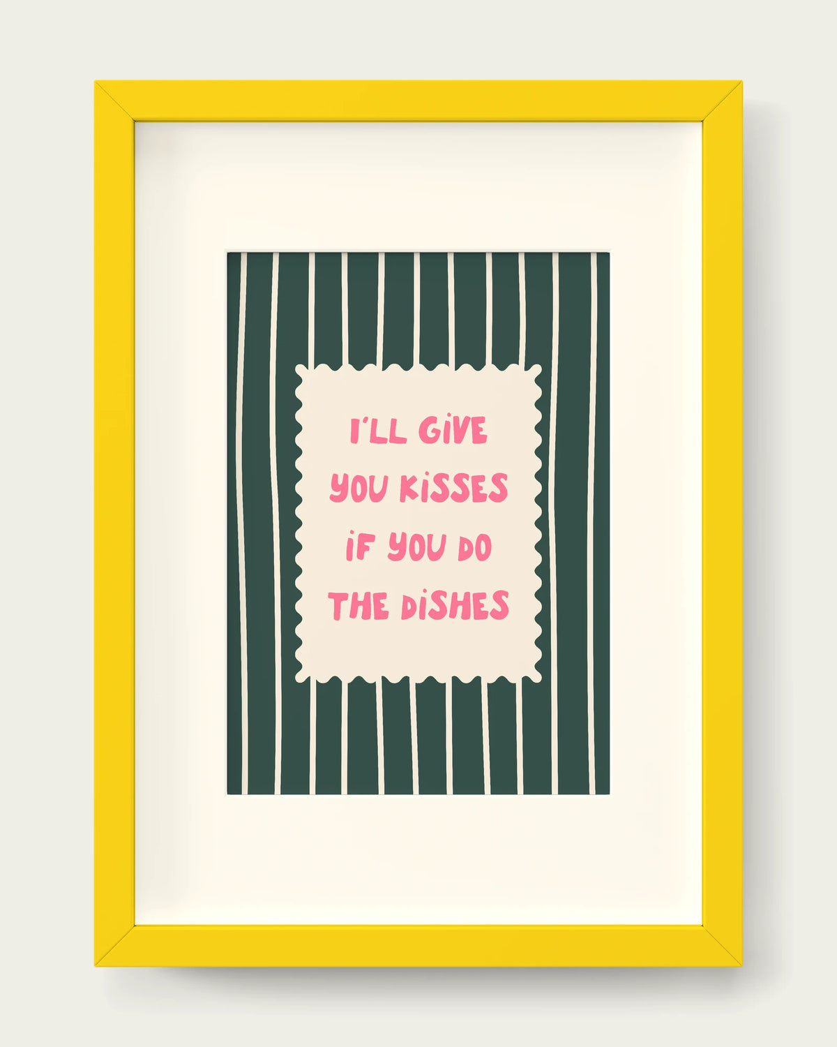 Blush-Pink-&-Forest-Green/Yellow+mount