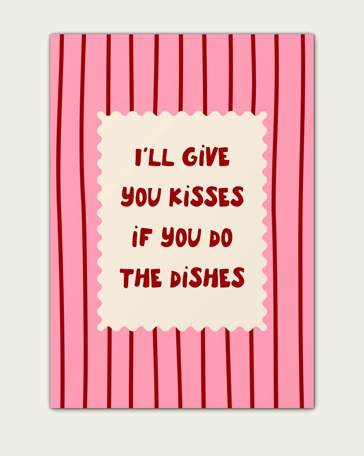 Cherry-&-Blush-Pink/Unframed