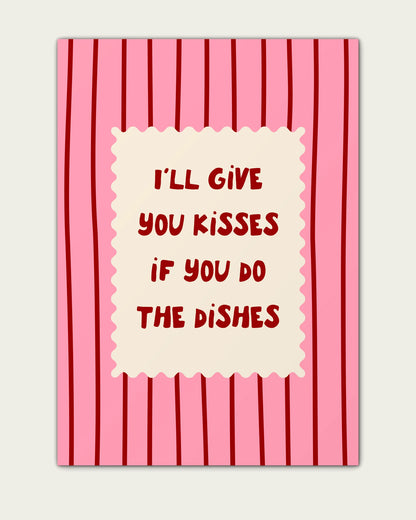 Cherry-&-Blush-Pink/Unframed