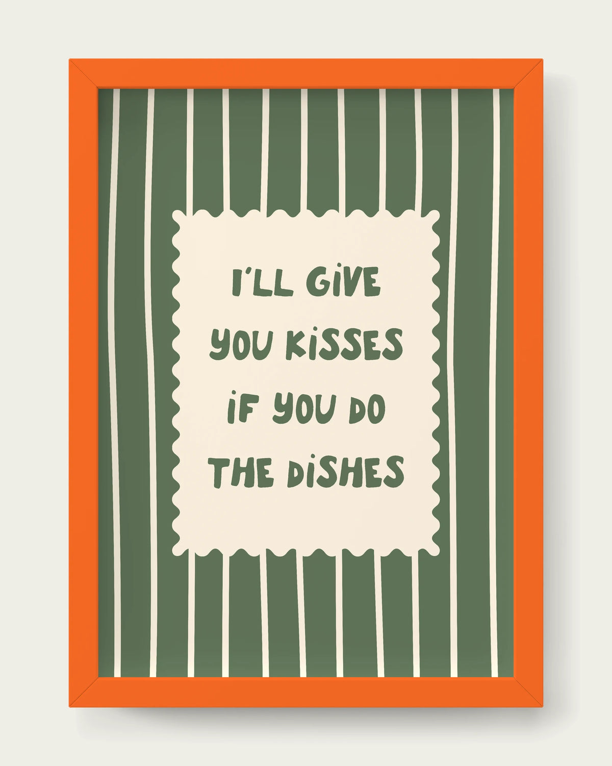 Olive-Green/Orange