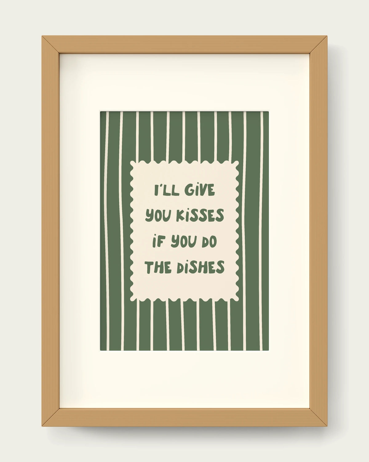 Olive-Green/Oak+mount