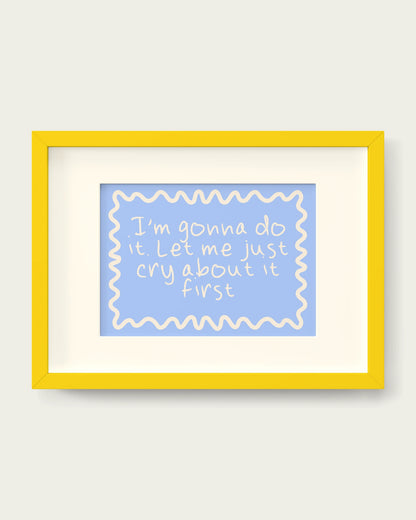 Cornflower/Yellow+mount