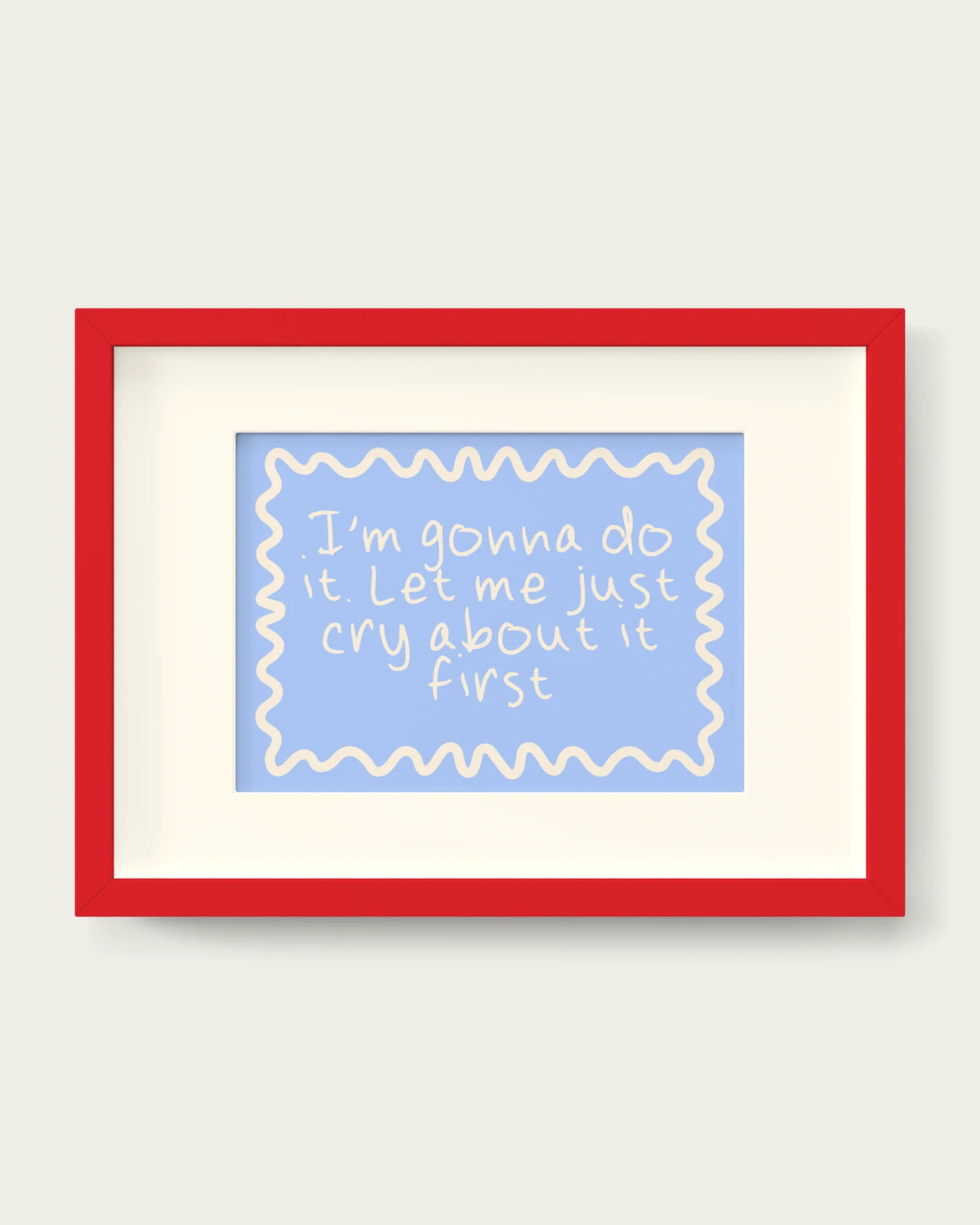 Cornflower/Red+mount