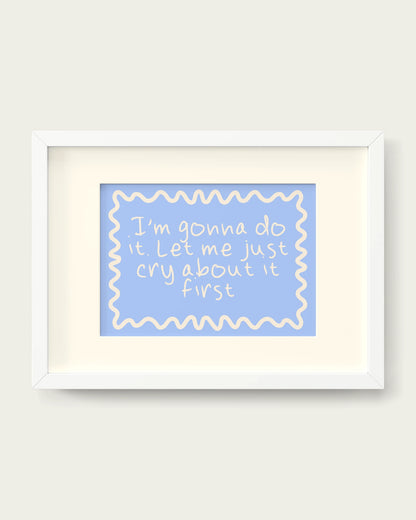 Cornflower/White+mount