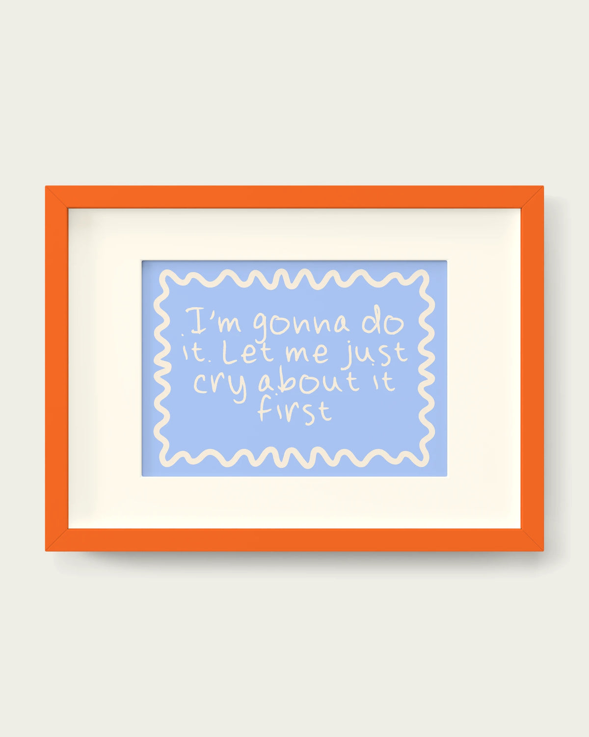 Cornflower/Orange+mount