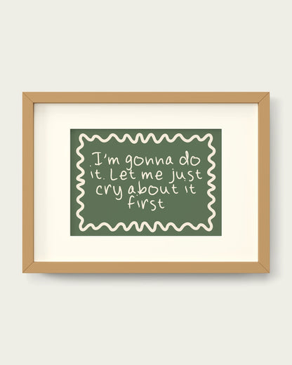 Olive-Green/Oak+mount