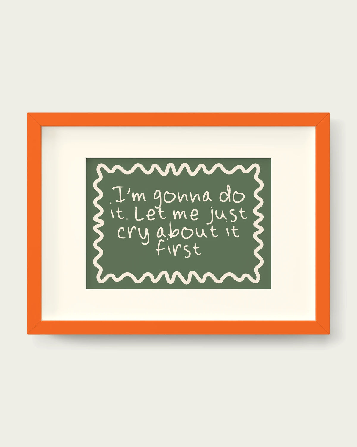 Olive-Green/Orange+mount