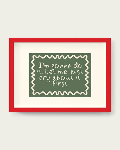 Olive-Green/Red+mount