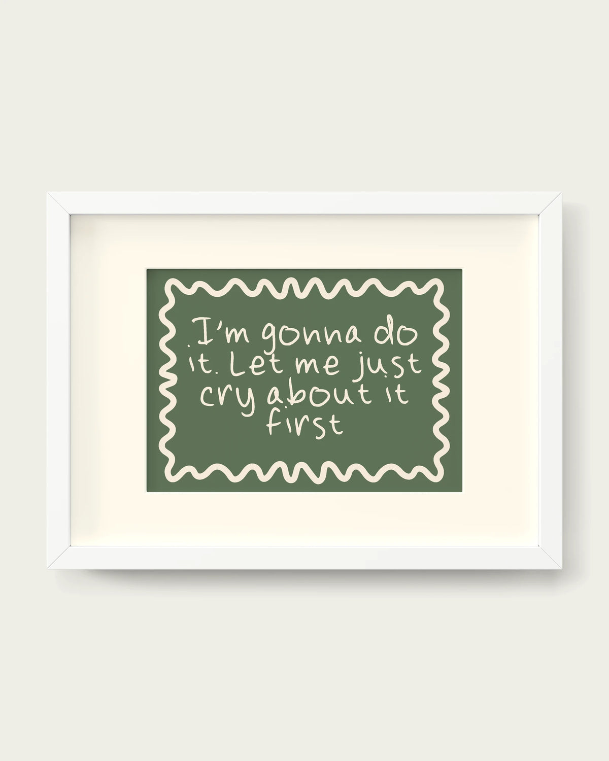 Olive-Green/White+mount