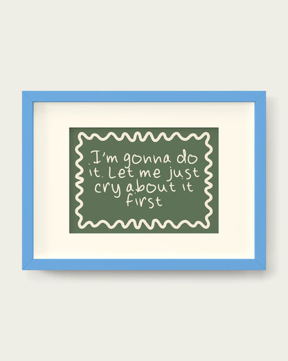 Olive-Green/Sky Blue+mount