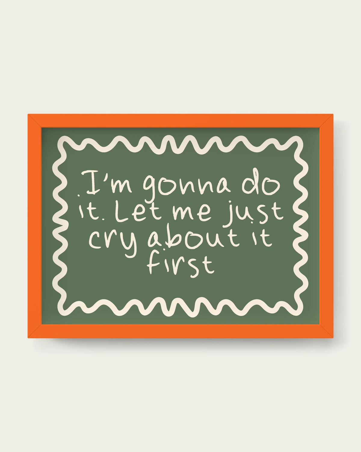 Olive-Green/Orange