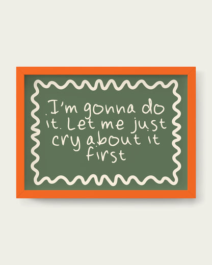 Olive-Green/Orange