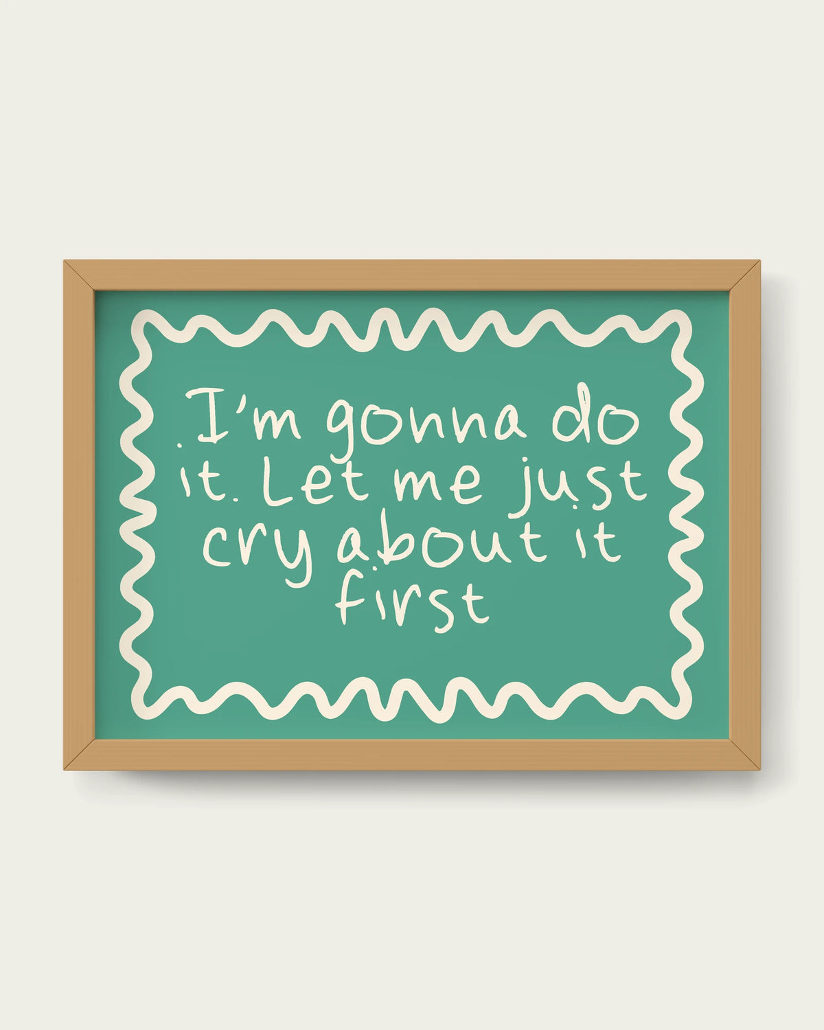 Vivid-Teal/Oak