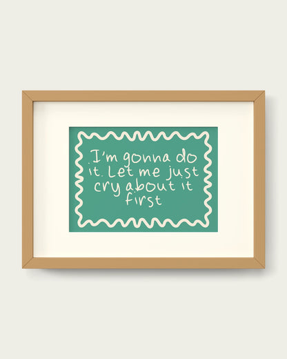 Vivid-Teal/Oak+mount