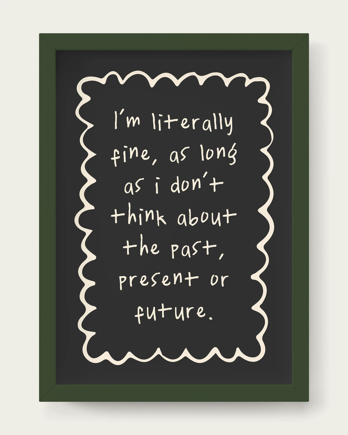 Charcoal/Dark Green