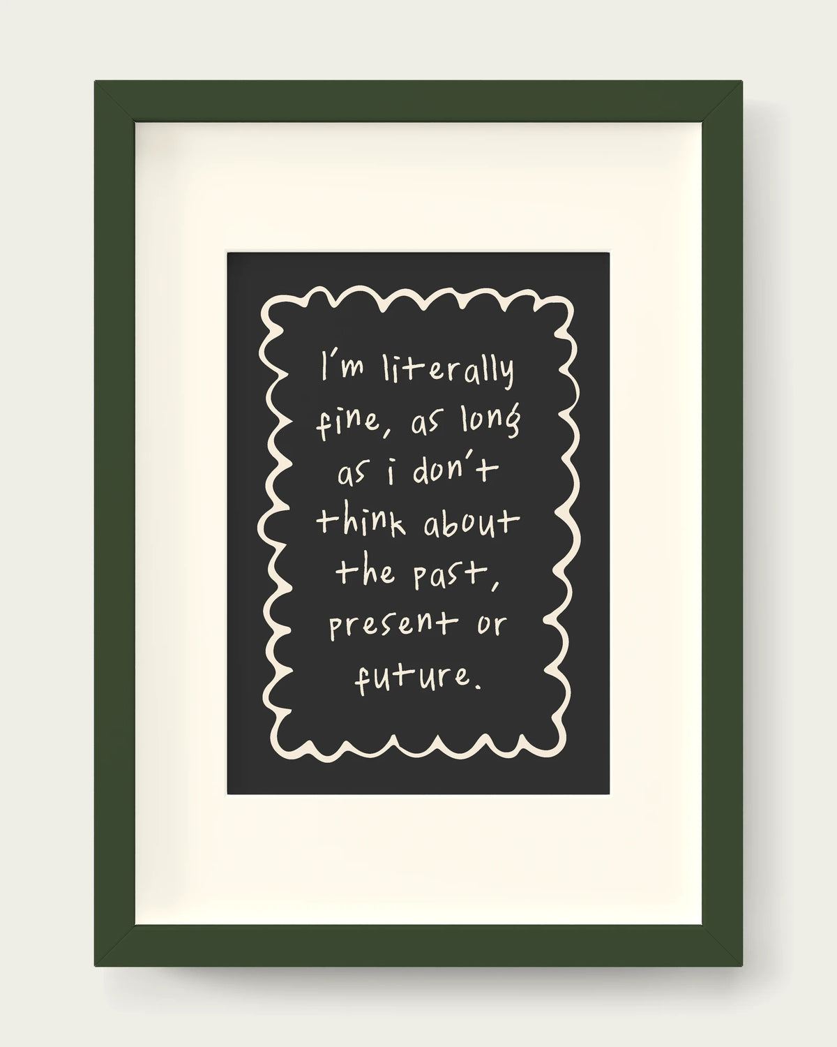 Charcoal/Dark Green+mount