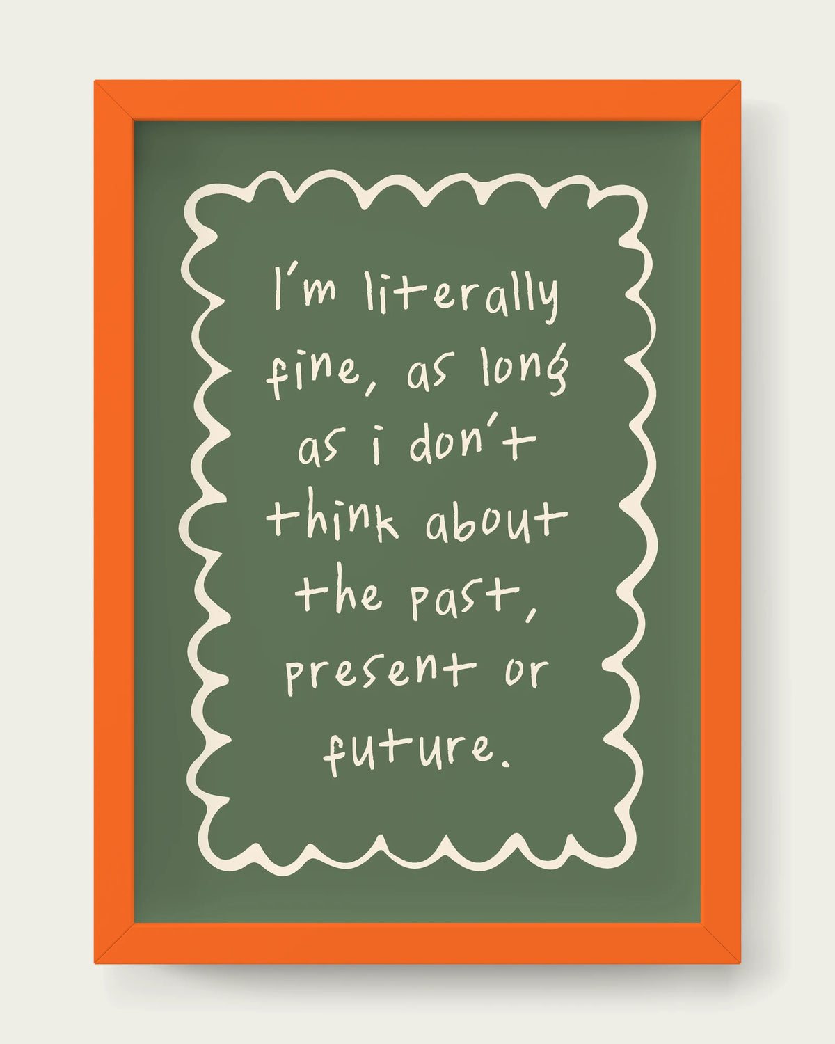 Olive-Green/Orange