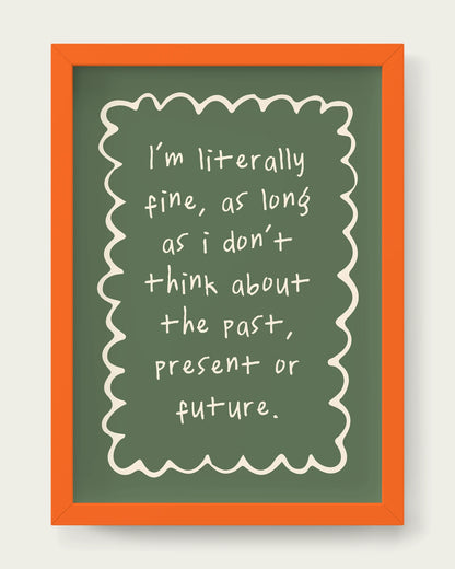 Olive-Green/Orange