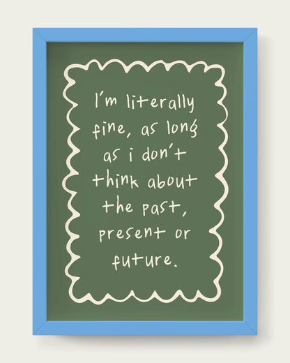 Olive-Green/Sky Blue